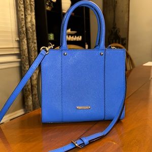 Rebecca Minkoff cobalt blue crossbody bag
